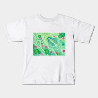 Floating Lotus Kids T-Shirt